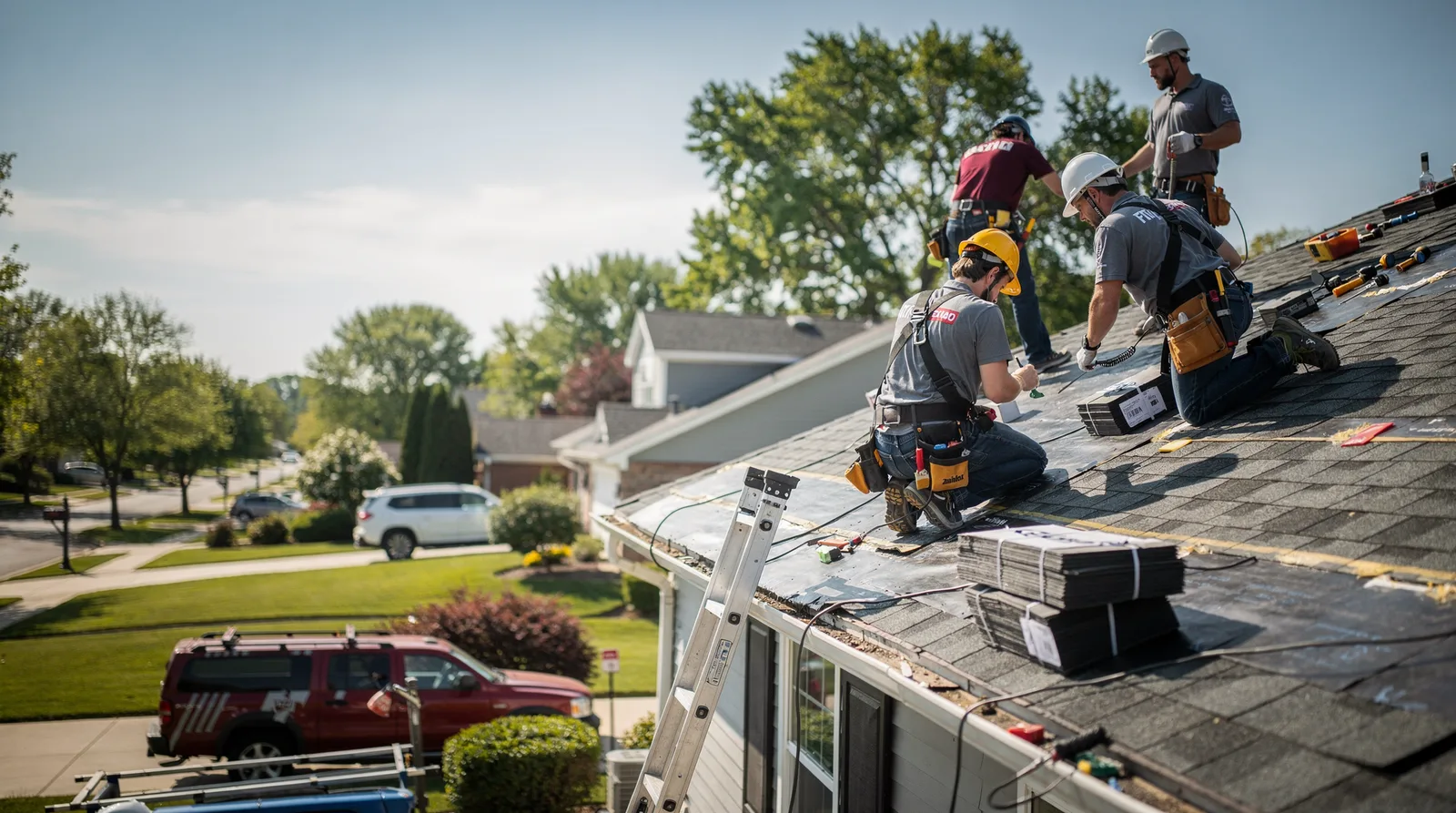 Roof Repair in Pemaquid, ME around you